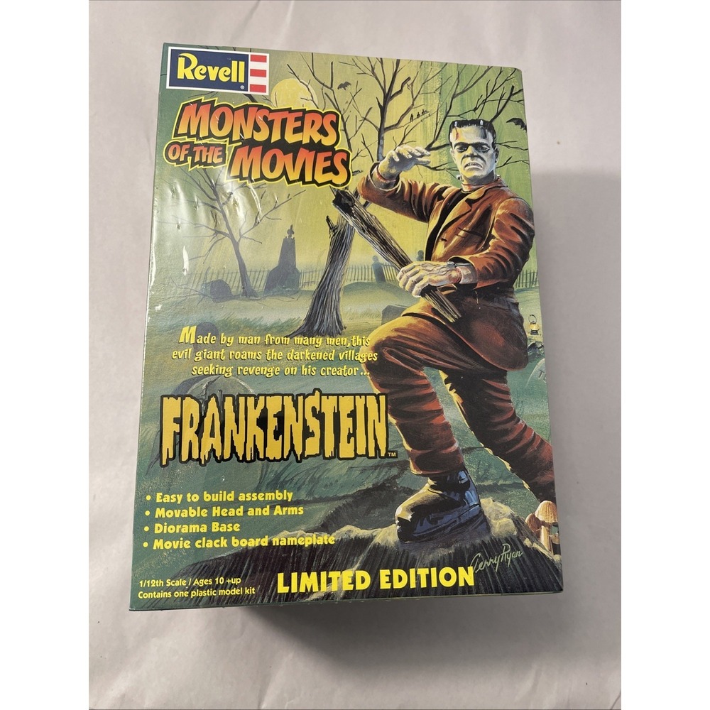 Revell 1/12 Scale Monsters of the Movies Universal Monsters Frankenstein Model - Picture 12 of 12